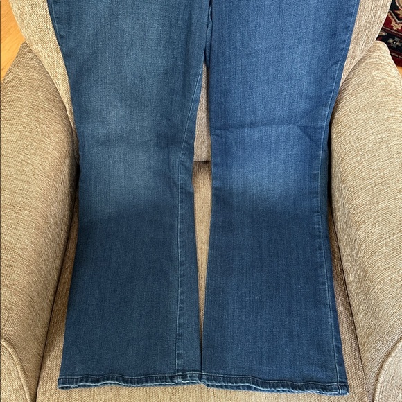 Chico's Dark Blue boot cut jeans - Picture 6 of 7